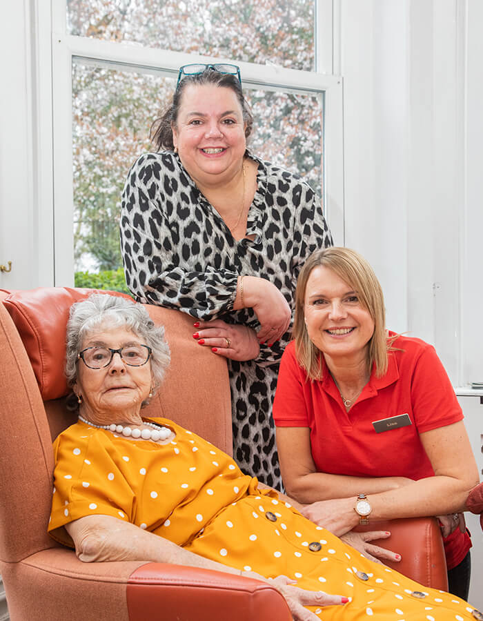 Crossways Nursing Home carers