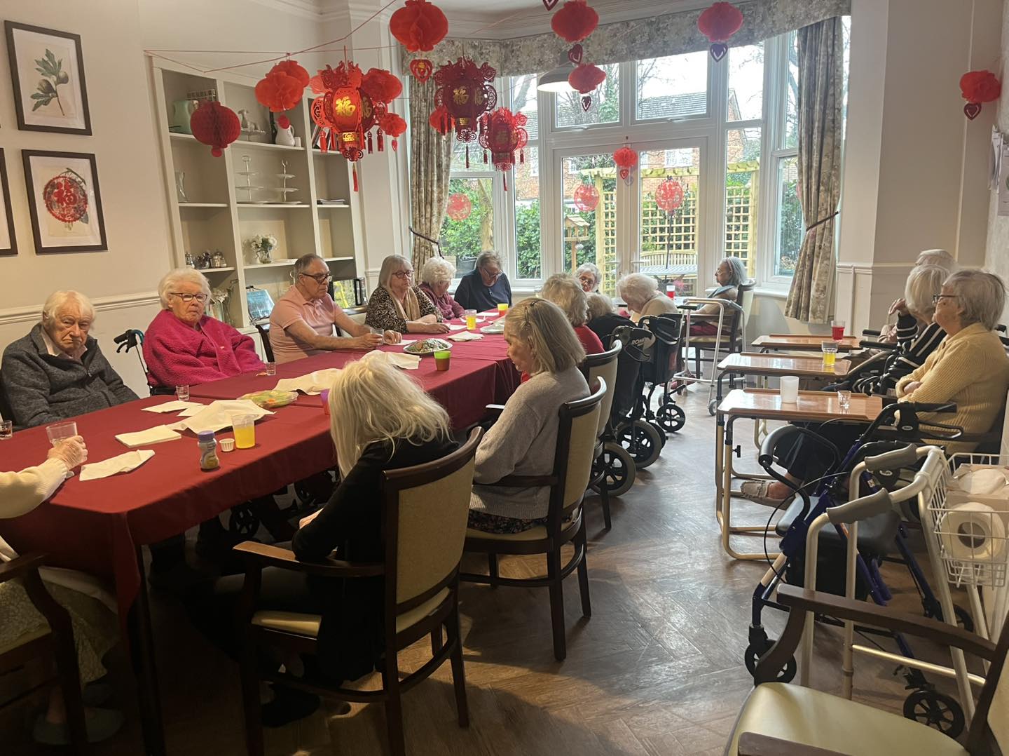 Chinese New Year at Crossways Nursing Home